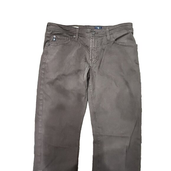 Adriano Goldschmied Jeans Brown Mid-rise The Graduate Tailored Leg Men's 32x32 - Picture 2 of 8